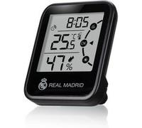 Station météo compacte Real Madrid avec indicateur de climat schwarz