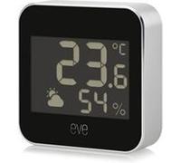Eve Weather (Matter) - Station météo connectée avec température, taux d'humidité, tendance météo, IPX4 résistance à l'eau, Accès par commande vocale avec Google/Alexa/Siri, Nécessite un concentrateur