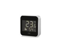 Eve Weather (Matter) - Station météo connectée avec température, taux d'humidité, tendance météo, IPX4 résistance à l'eau, Accès par commande vocale avec Google/Alexa/Siri, Nécessite un concentrateur