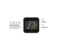Eve Weather (Apple Home) - Station météo connectée pour le suivi de la température, du taux d’humidité et de la pression atmosphérique, tendance météo, IPX4, Bluetooth, Thread
