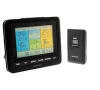 Station météo couleur avec capteur sans fil (IP44) - Zenitech