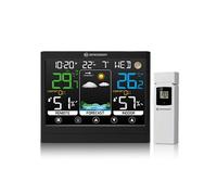 Bresser Station météo couleur MeteoTemp BF – écran tactile, capteur extérieur sans fil