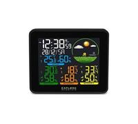 Explore Scientific Station météo sans fil – Écran couleur, 3 capteurs extérieurs, signal radio DCF