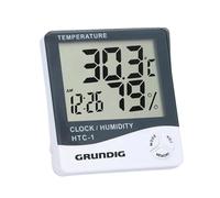 Station météo d'intérieur, thermomètre hygromètre numérique, station sans fil, mesure d'humidité et de température, minuterie, alarme et calendrier, écran LCD grand écran