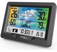 Station Météo Sans Fil DCF, Phases de Lune, Barom?tre, Calendrier GreenBlue GB54