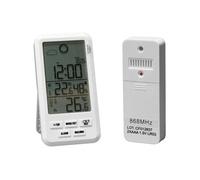 Station météo électronique petit format avec capteur