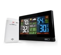 Station Météo - EMOS - Intérieur Extérieur - Écran Couleur - Thermomètre - Sans Fil