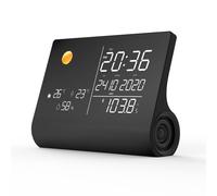 Station météo - Nasaco - WSP1300BK - Intérieur - Couleur Blanc - Neuf avec garantie