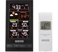 Station météo radiopilotée numérique Eurochron EFWS S250 noir