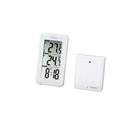 HAMA | Station météo 2 pièces, température intérieure et extérieure, degrés Celsius et/ou degrés Fahrenheit, précision ±2°C