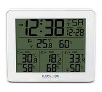 Station-météo Explore Scientific Thermo Hygromètre WSH4003 Blanc Blanc G