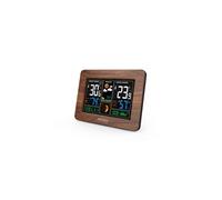 Station Météo Facade Interchangeable 2 Faces Bois/Noir