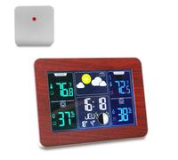 Station Météo FISHTEC Wood & Silver