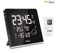 Station météo sans fil 9 couleurs DCF VA LCD GreenBlue GB151 G