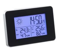 Station météo & horloge radio-pilotée avec capteur extérieur sans fil