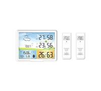 Station météo, horloges, thermomètre numérique sans fil, hygromètre, calendriers de prévision, Phase de lune, réveil, PT20B(GD20B)