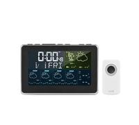 Station météo intelligente, contrôle par application, moniteur numérique de température et d'humidité, prévisions météorologiques sur 5 jours, 3 modèles de réveil(1 Sensor)
