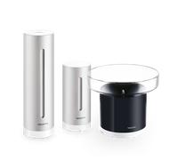 Netatmo Station Météo Intelligente Intérieur & Extérieur + Capteur Sans Fil & Pluviomètre | Température, Humidité, Qualité de l'Air, Bruit & Pression Barométrique | NBU-NWS-NRG-EU