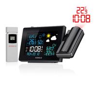 Station météo Kienzle 14993 avec projection Noir