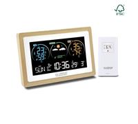 Station Météo - La Crosse Technology - WS6283W-MAC - Écran coloré - Contour bois - Intérieur