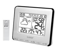 Station Météo La Crosse Technology WS6818WHI-BLA avec alertes Blanc et Noir