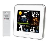 La Crosse Technology Station météo WS6821A-WHI – écran coloré, intérieur, connectée