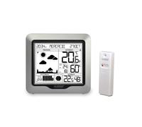 La Crosse Technology - WS6823 Station Météo avec Prévisions et signal DCF - Argent