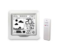 La Crosse Technology Station météo WS6823WHI-SIL sans fil écran LCD Blanc/Argent