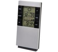 Station météo multifonction, argent/noir