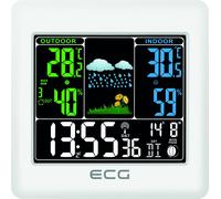 Station météo multifonction MS 300 avec capteur extérieur sans fil, prévision...