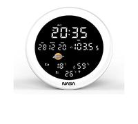 Station Météo NASA WSP1700 Effet Bois avec Enceinte Bluetooth | Provenance France. Emballage securisé. Livré avec Facture dont TVA.
