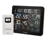 La Crosse Technology Station météo SW405-BLA Wifi Prévisions 4 jours Noir