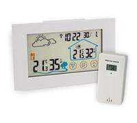 Station météo numérique intérieur / extérieur Fackelmann Tecno ref 16403 Blanc