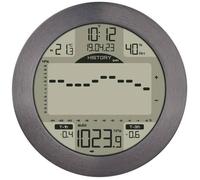 TFA-Dostmann 35.1124.10 station météo numérique Aluminium Batterie