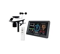 M-e - STATION MÉTÉO PROFESSIONNELLE WIFI/RADIO CONTRÔLÉE - Couleur avec capteur 5 en 1 et Sonde sans fil extérieure