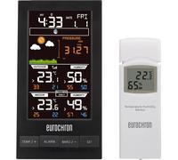 Station météo radiopilotée numérique Eurochron EFWS S250 noir