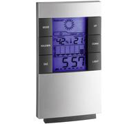 Station météo radiopilotée numérique TFA Dostmann 35.1087 argent