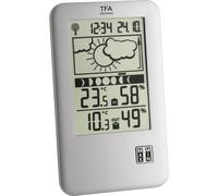 Station météo radiopilotée numérique TFA Dostmann 35.1109 argent (mat)