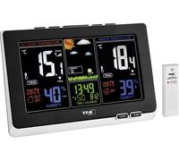 Station météo radiopilotée numérique TFA Dostmann 35.1129.01 noir (mat)