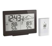 Station météo radiopilotée numérique TFA Dostmann 35.1135.01 noir