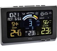 Station météo radiopilotée numérique TFA Dostmann 35.1140.01 noir