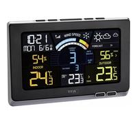 Station météo radiopilotée numérique TFA Dostmann 35.1140.01 noir