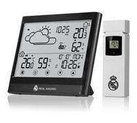 Station météo Real Madrid avec affichage des tendances