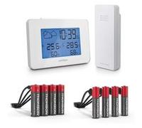 Station météo rétroéclairée + piles