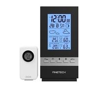 Station météo, réveil, horloge et calendrier. - Akor - Noir Noir