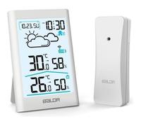 Station Météo sans fil BALDR B0341 - Horloge HD Écran 20s Rétro-éclairage - Distance de 80m