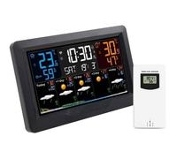 Station météo sans fil connectée - OKZ - Prévisions 5 jours - Écran 16,7x9,3 cm - WiFi 2,4 GHz