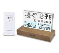 Station météo sans fil en bois WS6207MAC