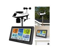 Infactory Station météo sans fil FWS-300.xl écran couleur XL capteur extérieur réveil