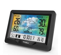 Station météo sans fil - GreenBlue - GB540N - DCF - Baromètre - Phases de lune